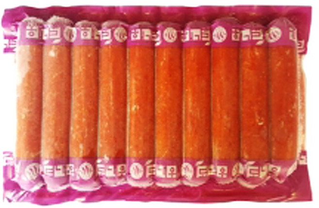 [513] 도나우 숯불갈비소세지 1kg, 1개