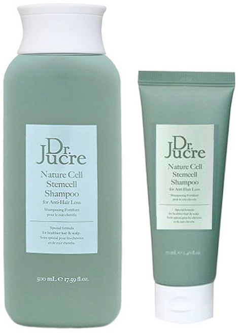 닥터쥬크르 네이처셀 스템셀 샴푸 줄기세포 배양액 (500ml+70ml) 탈모관리 두피관리, 1개