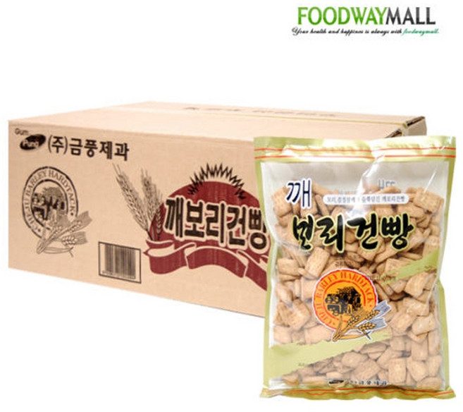 금풍 깨보리건빵 450g x 12봉 1box, 12개