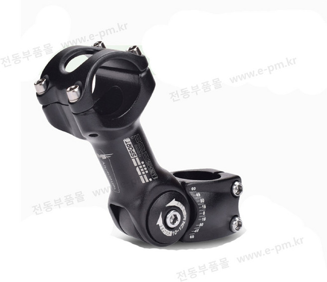 핸들업 각도조절 스템 전동킥보드 자전거 핸들스탬, 31.8mm/길이 110mm, 1개