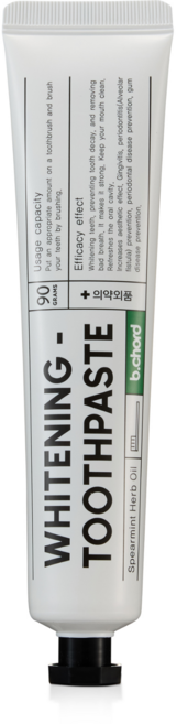 비코드 화이트닝 미백치약, 1개, 90g