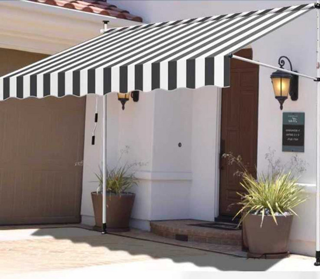 설렘공장 가게어닝 차양 비가림막 가림막 카페 발코니 천막, 1개