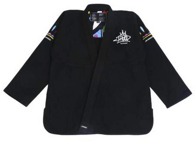 Jhood X 코마 그래피티 콜라보 주짓수 도복 - 블랙