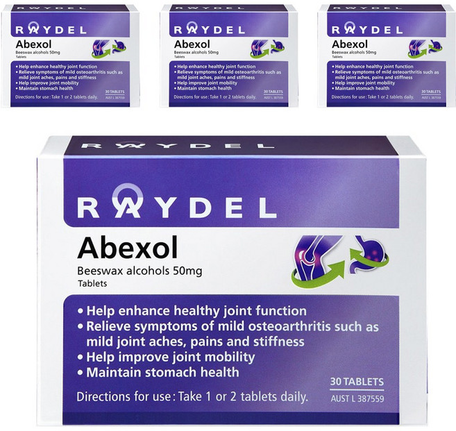 레이델 아벡솔 비즈왁스 알코올 타블렛, 4개, 30정