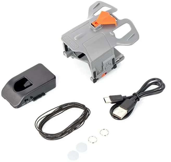 DJI Mini5pro 투하 장치 웨딩 운송 장치 원격 투하 시스템 드론 액세서리, 01 Gray