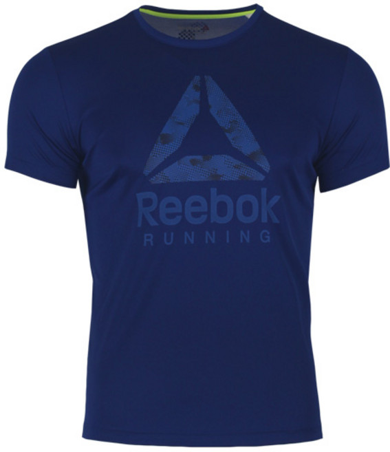 리복 남성 RUN 그래픽 스피드윅 반팔 티셔츠-BR4411