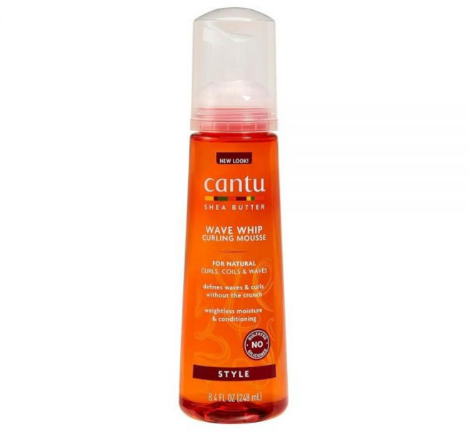 Cantu 내추럴 헤어 웨이브 휩 컬링 무스 248mL(8.4온스)
