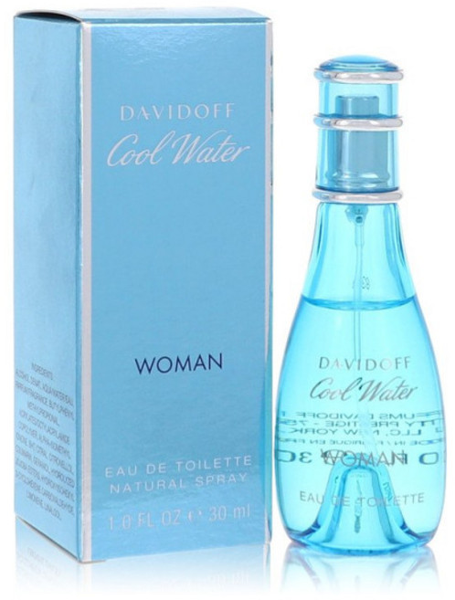 다비도프 COOL WATER Eau De Toilette Spray 30 ml for Women(관세포함), oz, 30ml, 1개