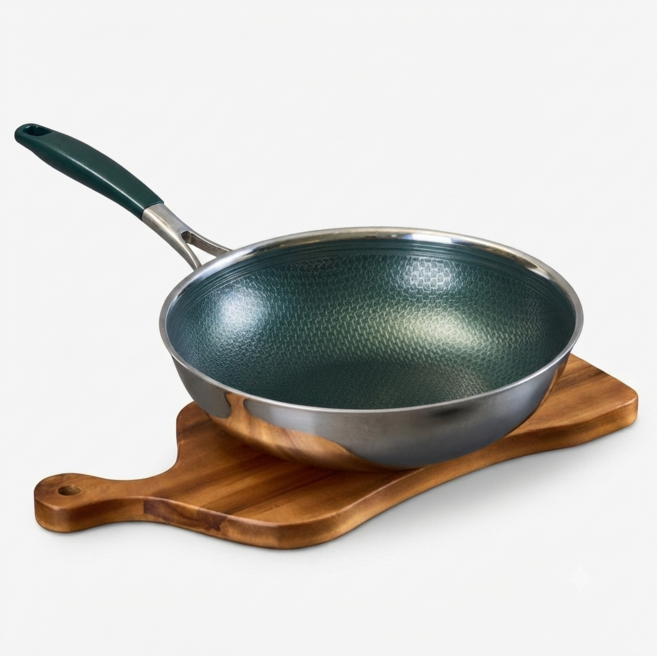 클래딘 이연복셰프 코아 테트라 3PLY 궁중팬 28cm, 1개