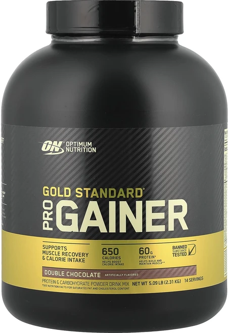Optimum Nutrition Gold Standard Pro Gainer 더블 초콜릿 2.31kg(5.09lb), OptimumNutritionGoldStandardPr, 2.31kg, 1개 - 쿠팡