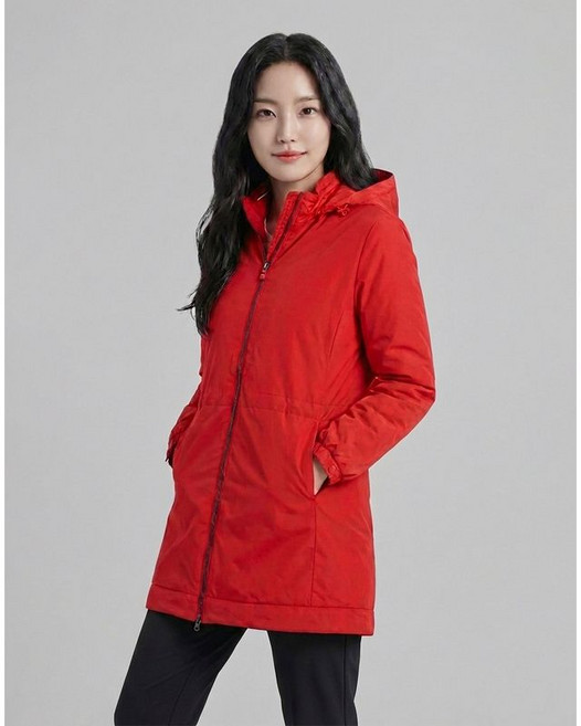 크로커다일레이디 탈부착 후드 패딩 점퍼 CLCSPD201