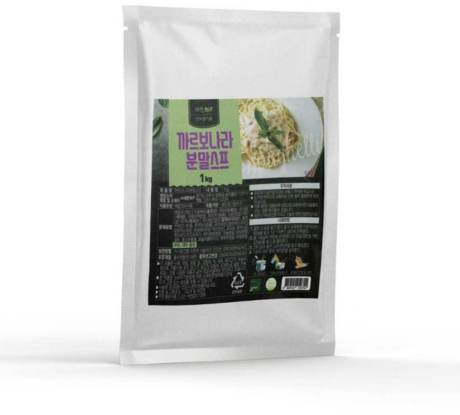 새한 까르보나라분말스프, 1kg, 2개
