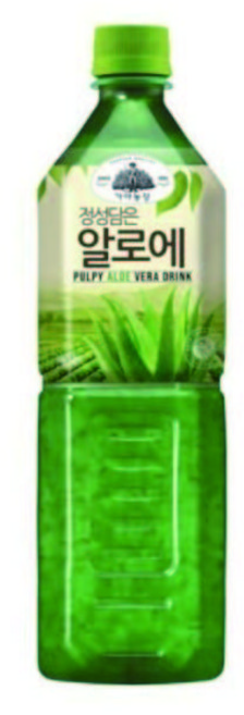웅진 가야농장 정성담은 알로에, 4개, 1L