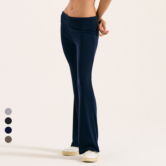 [콘치웨어] 슬림 로우라이즈 팬츠 (4colors) 필라테스 요가