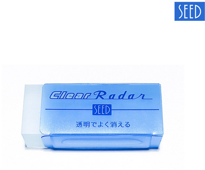 시드 클리어레이더 투명지우개 대 일본투명지우개 시드클리어레이더지우개 1개[EP-CL150]