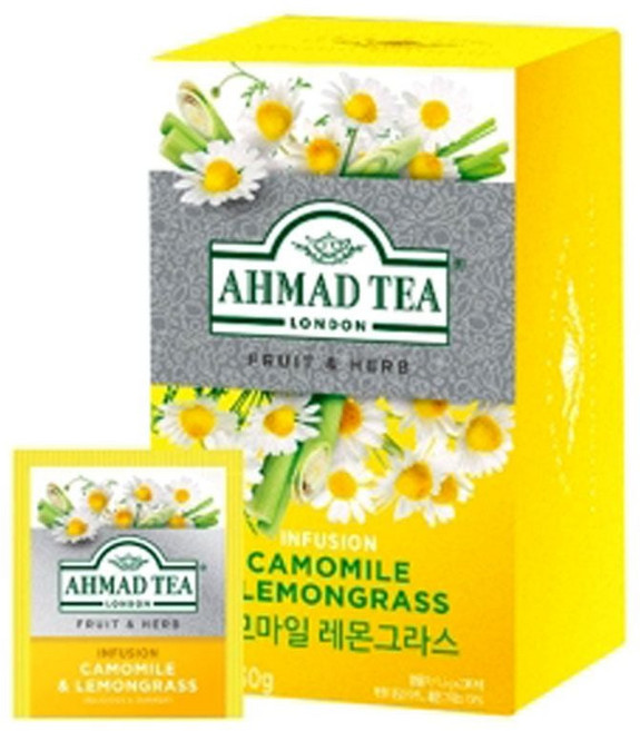 허브티 카모마일 레몬그라스 20티백 캐모마일티 허브 티백차, 1.5g, 20, 상세페이지 참조