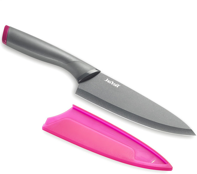 테팔 뉴 프레쉬 키친 주방 칼, 혼합색상, 1개