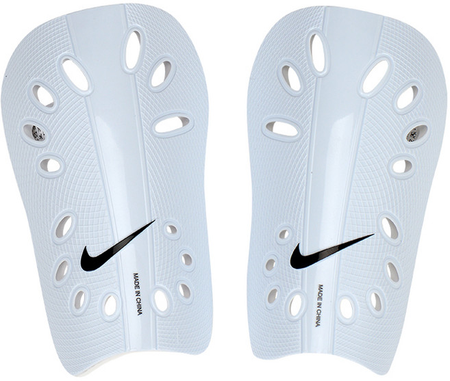 나이키 J SOCCER SHIN GUARDS 축구 신가드 정강이 보호대, white, 1세트