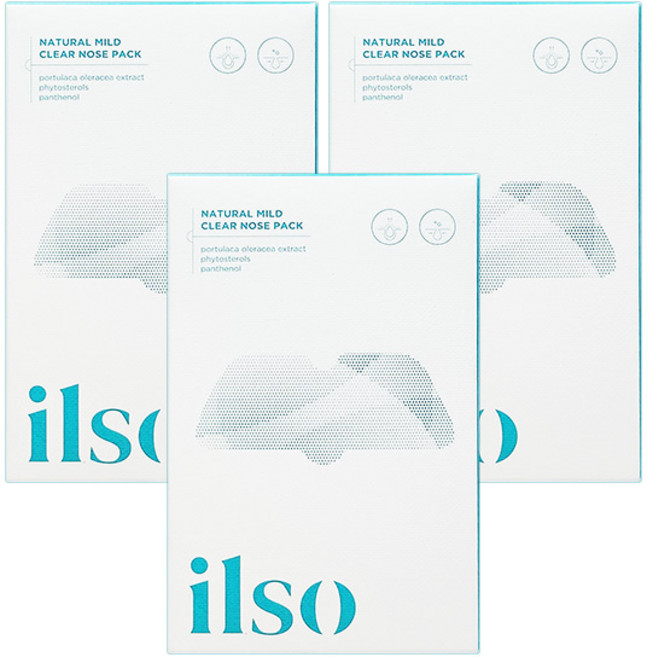 일소 네추럴 마일드 클리어 노우즈 팩, 5개입, 3개