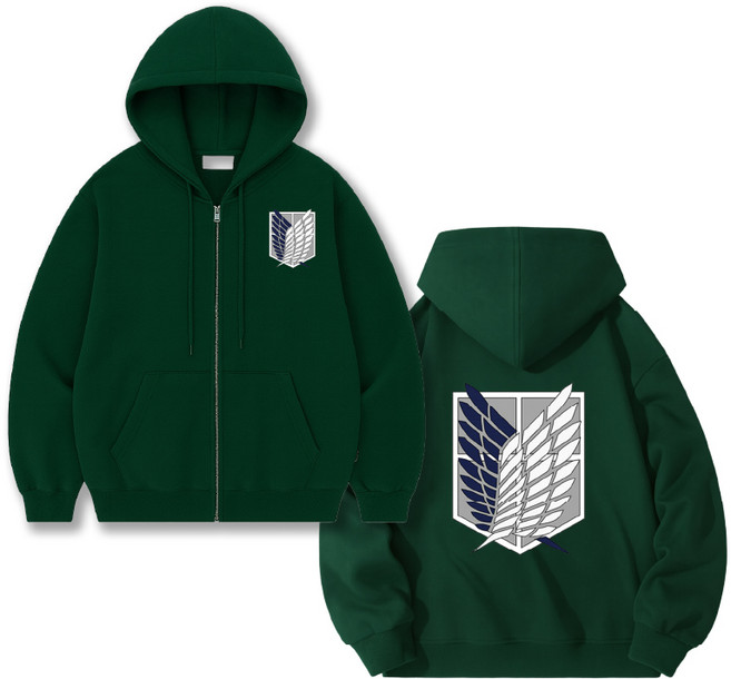 오드아이 진격의거인 조사병단 후드집업 후드티 오버핏 후드 순면 남녀공용