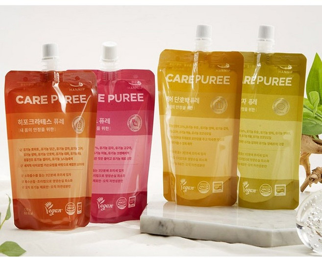 암환자 식사대용 유기농 히포크라테스 비트 단호박 감자 퓨레 세트 150g/팩X7개, 3. 단호박 퓨레