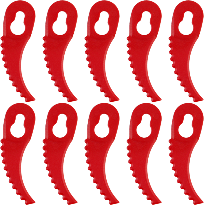 타이거 예초기날 충전예초기날 신형 강화플라스틱, 10개