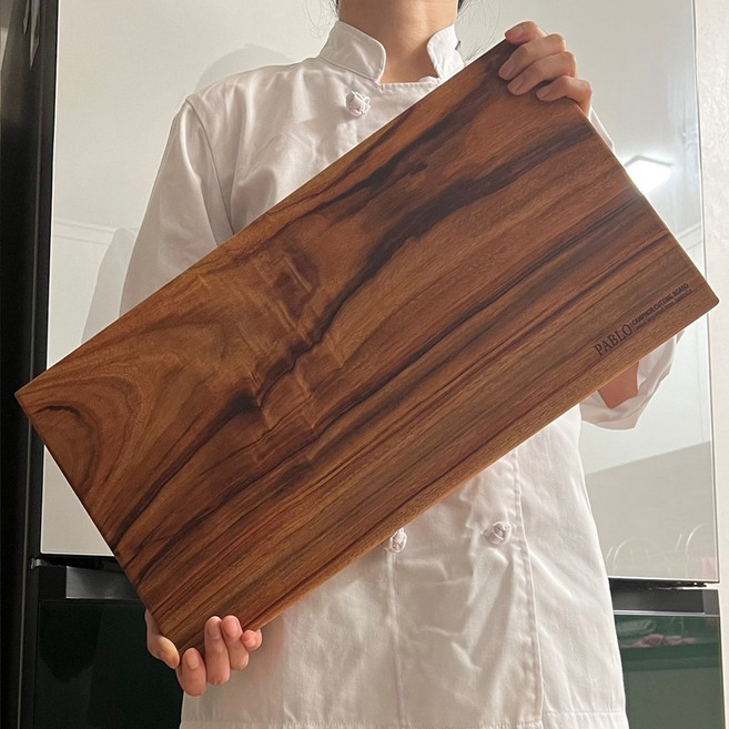 캄포 나무도마 원목 대형 46cm, 1개