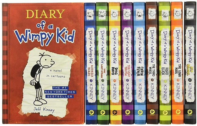Diary of a Wimpy Kid Box Books 1–10 Hardcover Gift Set 157538