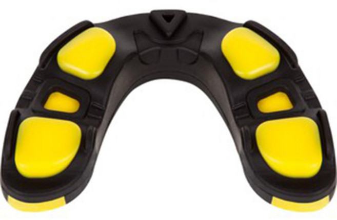 VENUM Predator 毒液 專業級 護齒 運動牙套, 黃/黑/黃, 1個