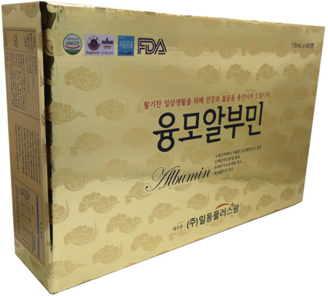 일동 융모 알부민, 60개, 15ml