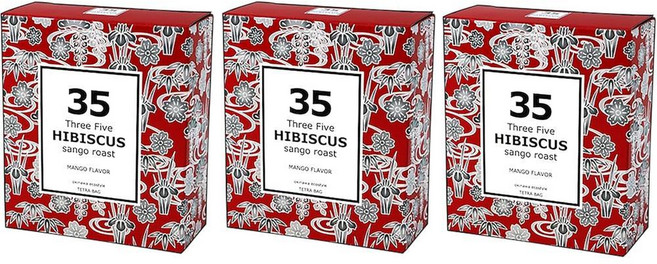35커피 테트라팩 오키나와 코랄 로스트 커피 3박스 (15팩) 히비스커스 망고, 3개, 1개입, 1g