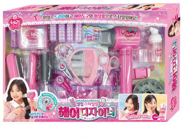 여아선물 역할놀이 미용실놀이 세트