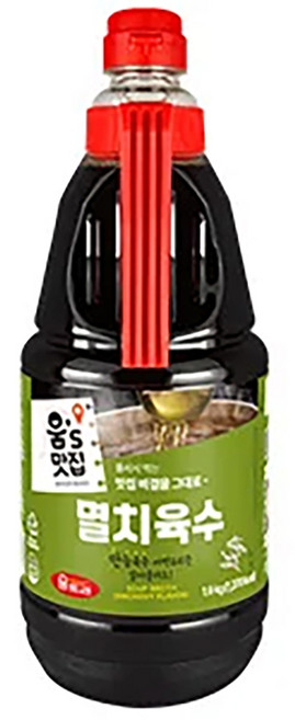움트리 멸치육수 1.9L, 1.9kg, 1개