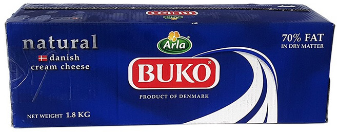 알라 부코 대니쉬 크림치즈 1.8kg 아이스박스무료포장, 3개