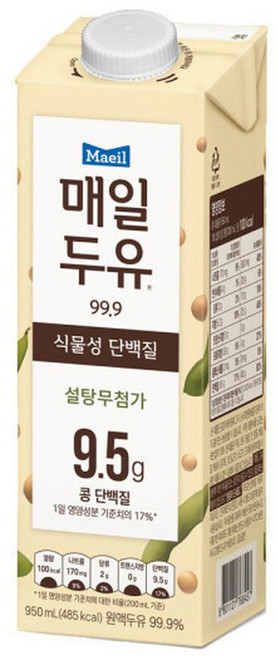 매일두유 950ml x 12개