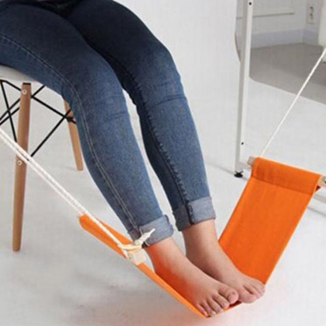 비행기 해먹 회사 다리해먹 부종방지 다리받침대 사무실 발해먹 책상, 기본1