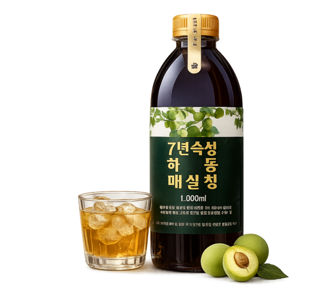 고가네 7년 숙성 매실청 지리산 하동 대성농원, 2개, 750ml