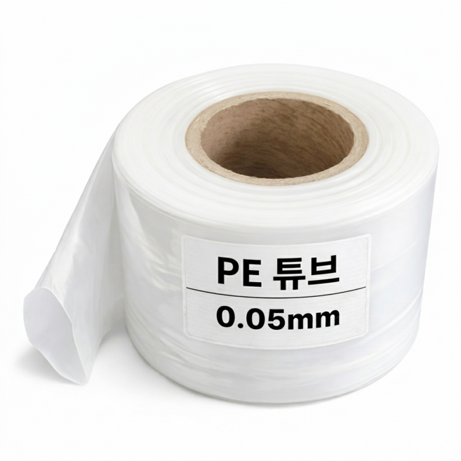 0.03~0.05mm (일반두께) PE 폴리에틸렌 투명 마끼 이사 타겜 포장 공업용 통비닐 롤비닐, 2개, 0.03mm(살짝얇은), 7cm