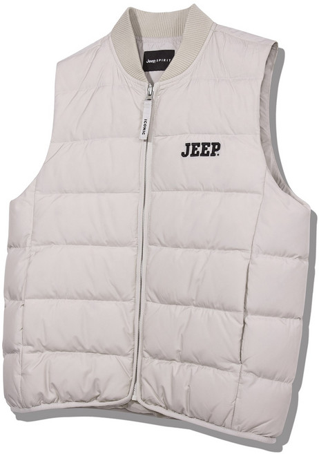 지프 [JEEP]시그니처 경량 다운 베스트 JO4JPU692 LE _NC청주점