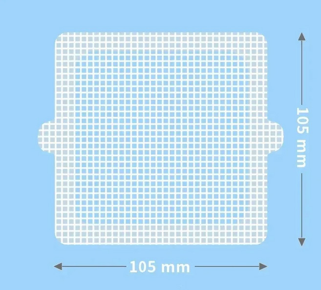 일회용 바닥 배수 스티커 헤어 욕실 샤워 스크린 액세서리 캐처 막힘 필터 방지 주방, 105mmX105mm-10PCS, 105mmX105mm, 105mmX105mm-10PCS