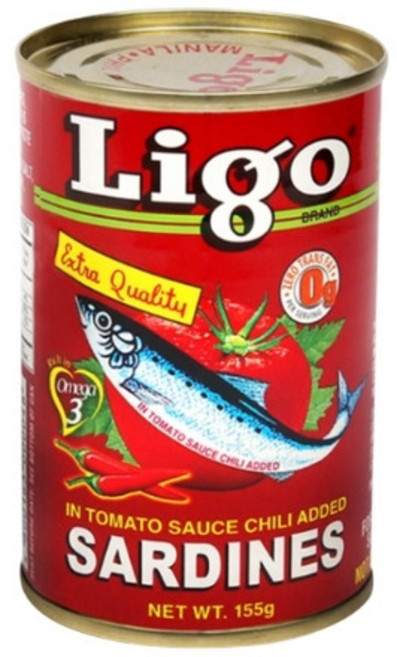 LIGO 鯖魚 茄汁辣椒風味 155g, 1個