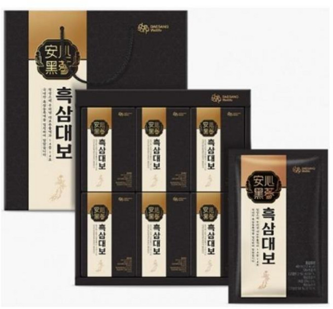 웰라이프 기프트 대상 흑삼대보 40ml x 24포, 28개, 960ml