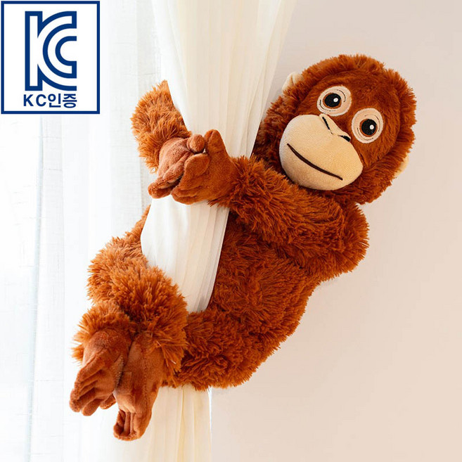 [까투리네] 초대형 오랑이 인형 오랑우탄 큰인형 선물 동물 수면