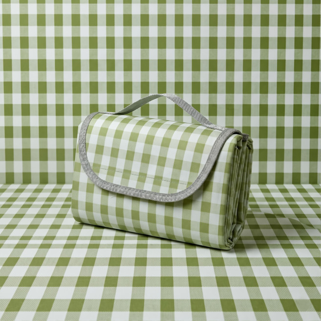 방수 피크닉 대형 돗자리 150x200 접이식 휴대용 벨크로 4인용 캠핑매트, 애플 민트