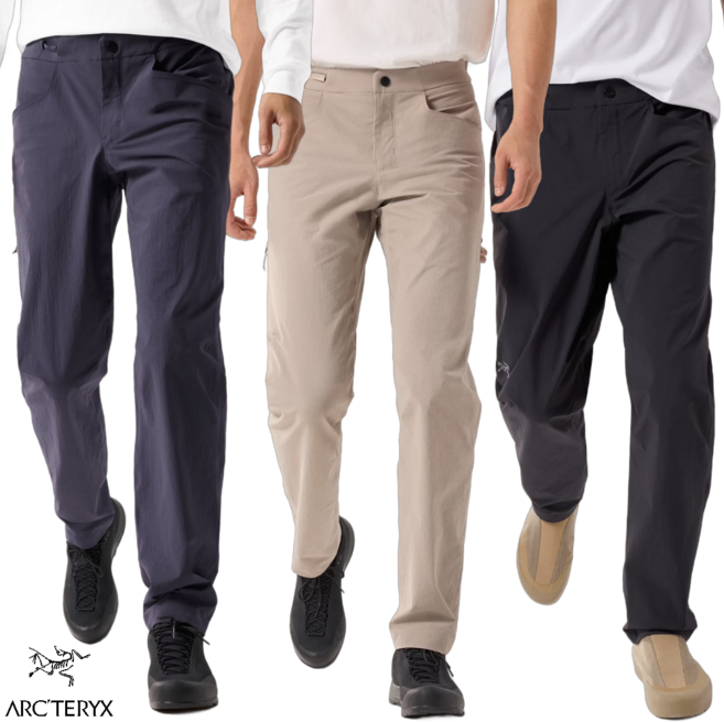 아크테릭스 컨실 숏 레귤러 남자 등산복 편안한 등산 트레킹 하이킹 바지 아웃도어팬츠