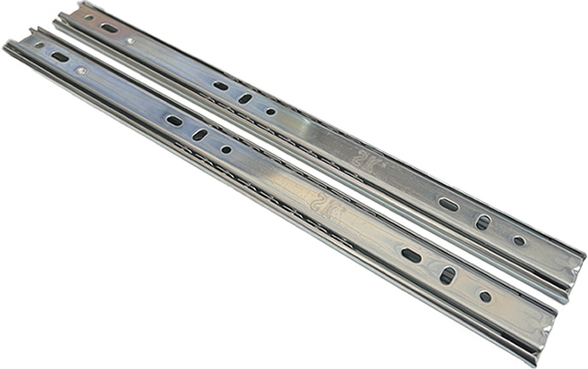 철부자 2단레일 일반형 서랍레일 서랍 서랍장 간편교체 볼레일, 3개, 450mm