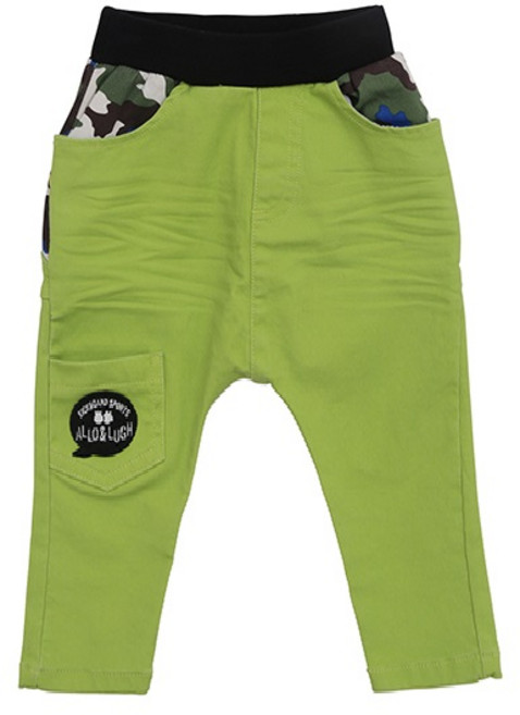 봄)트랜드우븐배기바지(그린) 100호