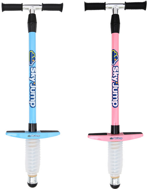 스카이점프 하이 높이조절 가벼운 스카이콩콩, 분홍색, 1개