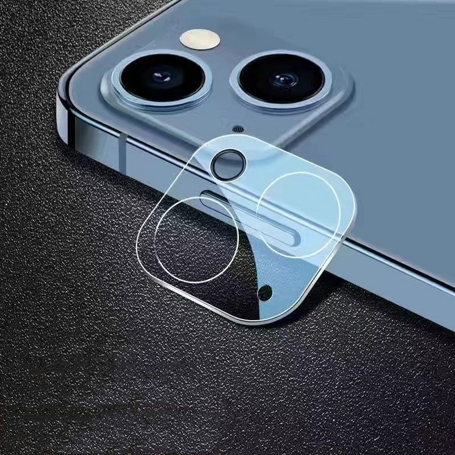 iPhone 12 Pro Max 鏡頭貼 - 全覆蓋玻璃鏡頭保護貼, 透明,12Promax, 1個