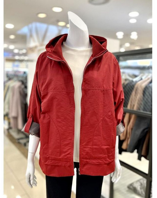 트리아나 소고 간절기 후드 캐주얼 점퍼 aAI3GA022